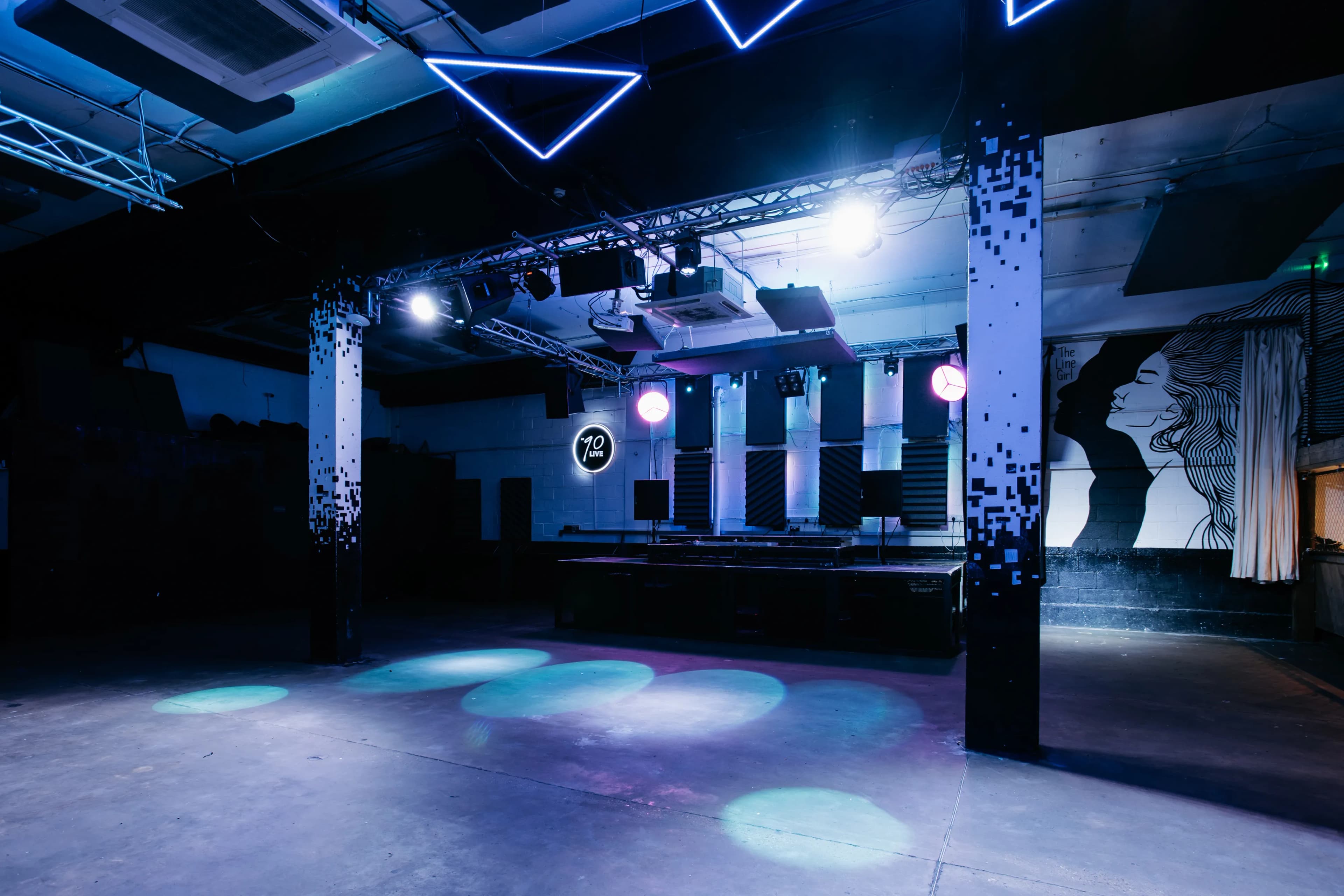 Lighting rig background